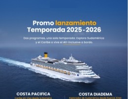 COSTA CRUCEROS 2025/2026